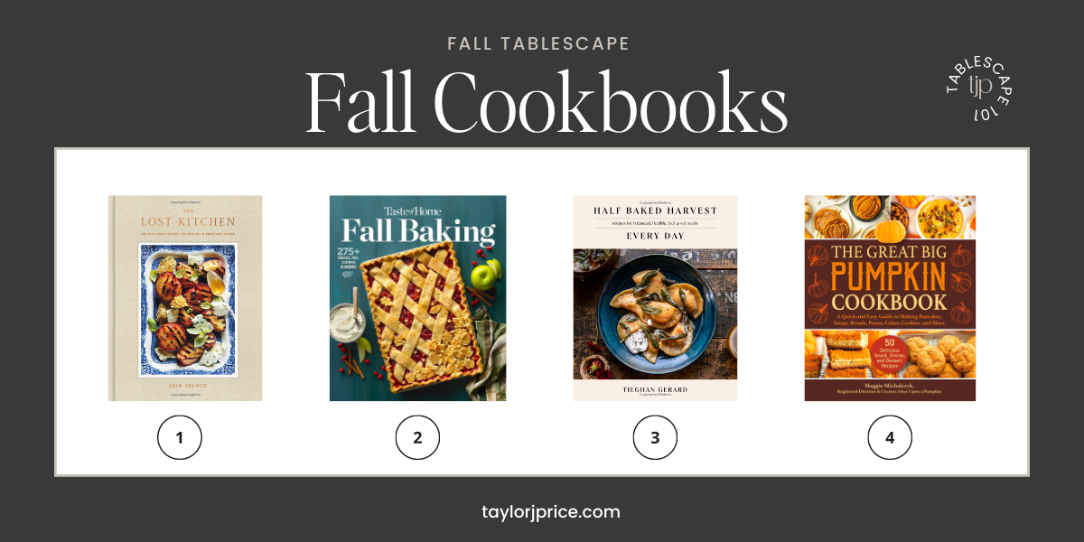 Fall Cookbooks 
