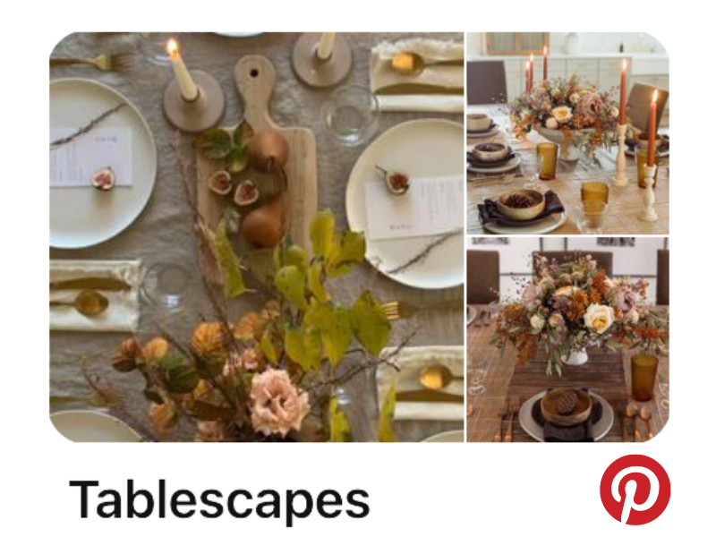 how to design a tablescape