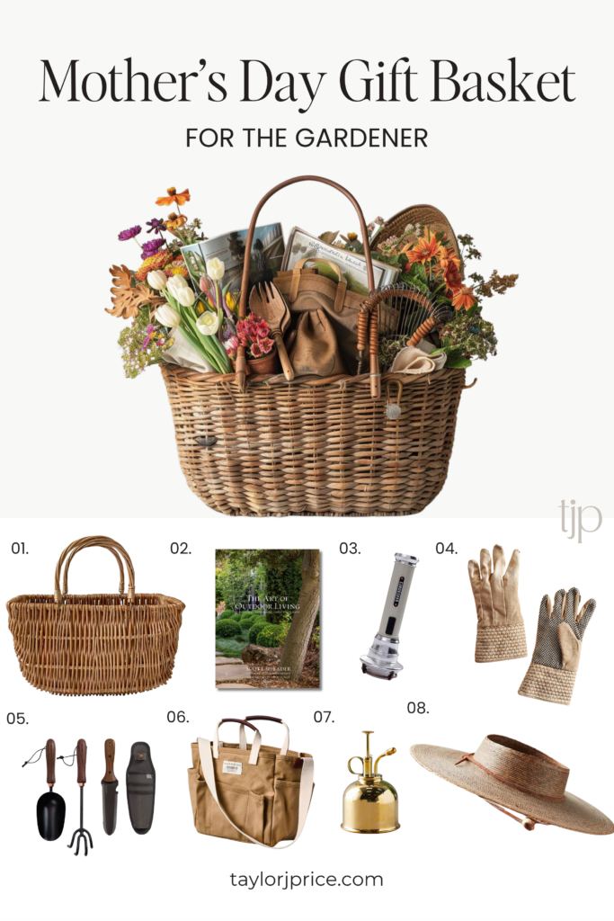 diy mother's day basket for gardener